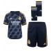 Real Madrid David Alaba #4 Dětské Oblečení Venkovní Dres 2023-24 Krátkým Rukávem (+ trenýrky)